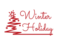 logo winter holiday
