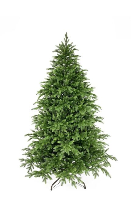 Искусственная ель Сибирская – пышная зелёная ёлка с густыми ветвями и реалистичной хвоей