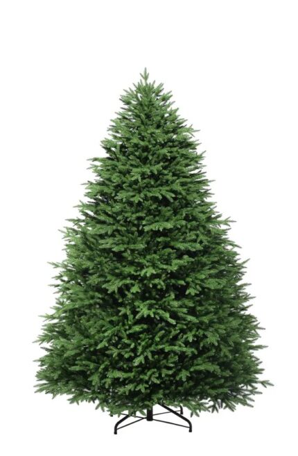 Искусственная ель Таёжная — пышная зелёная ёлка с густыми ветвями и реалистичной хвоей